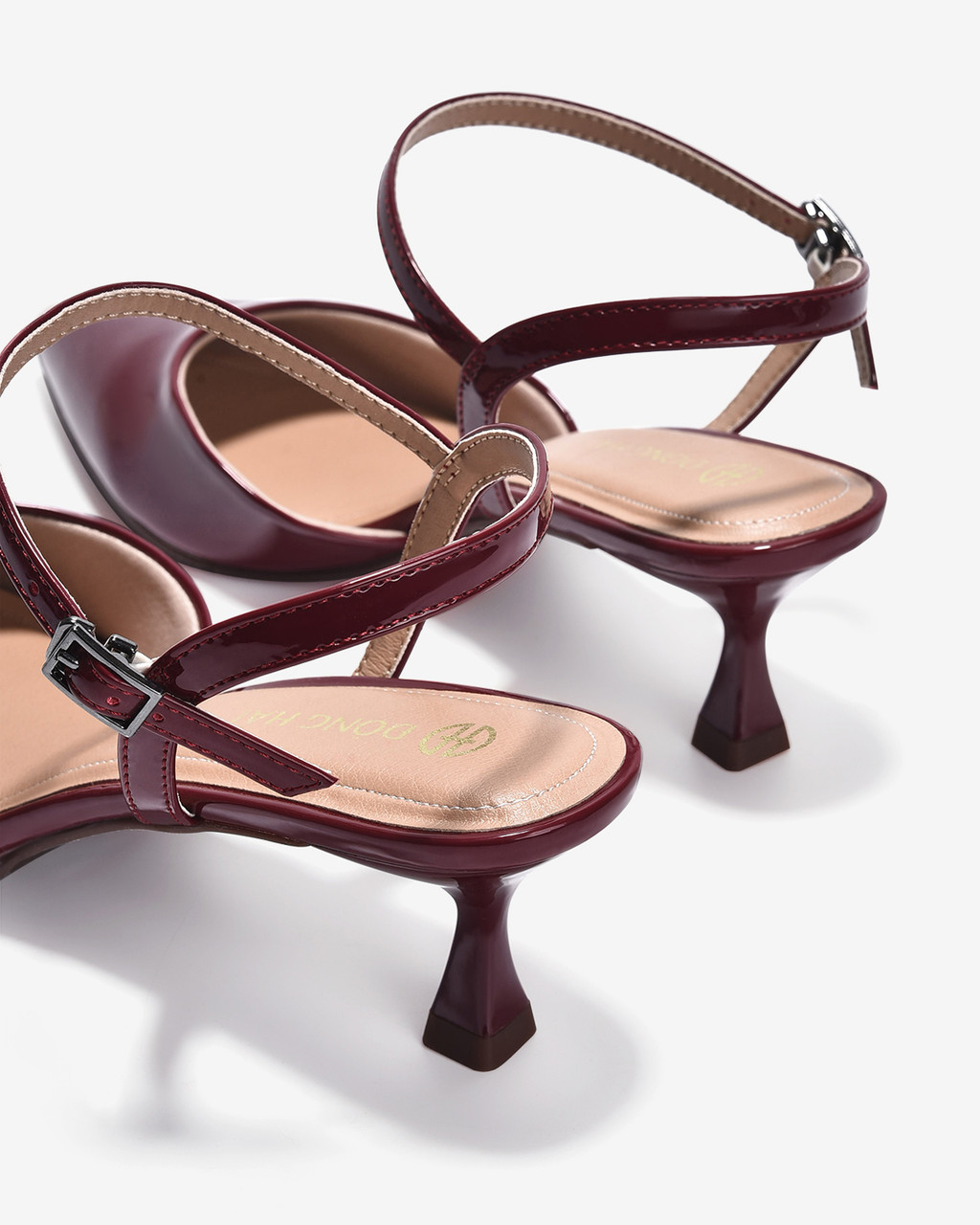 Mô tả Giày Cao Gót Đông Hải Bít Mũi Nhấn quai Ankle Strap - G81S8 - 2