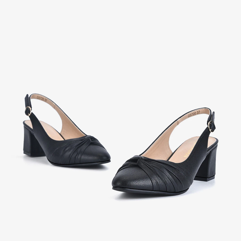 Giày Cao Gót Đông Hải Slingback G5720 gót vuông