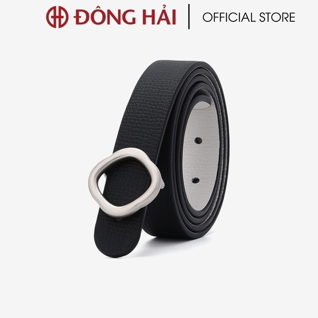 Mô tả Thắt Lưng Da Nữ Đông Hải Khoá Mạ Vàng Cách Điệu - PH01 - 2