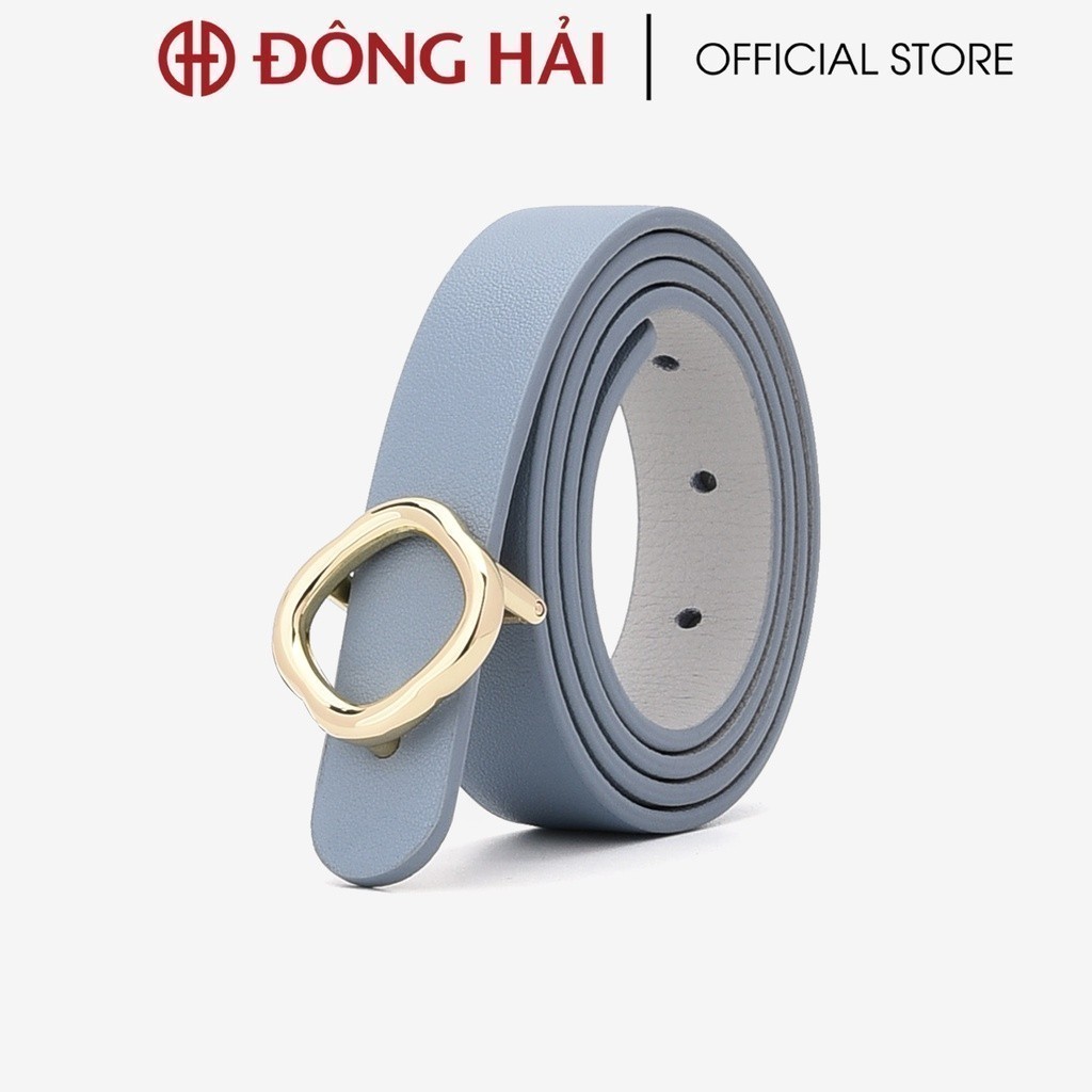 Mô tả Thắt Lưng Da Nữ Đông Hải Khoá Mạ Vàng Cách Điệu - PH01 - 7