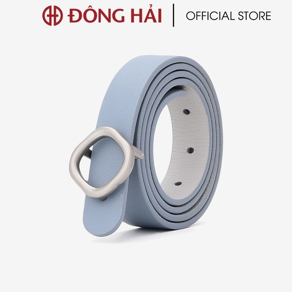 Mô tả Thắt Lưng Da Nữ Đông Hải Khoá Mạ Vàng Cách Điệu - PH01 - 8