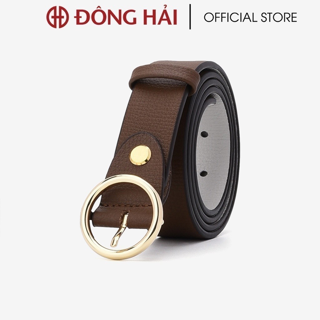 Mô tả Nịt Da Nữ Đông Hải Khoá Tròn Kim Loại - PH03 - 3