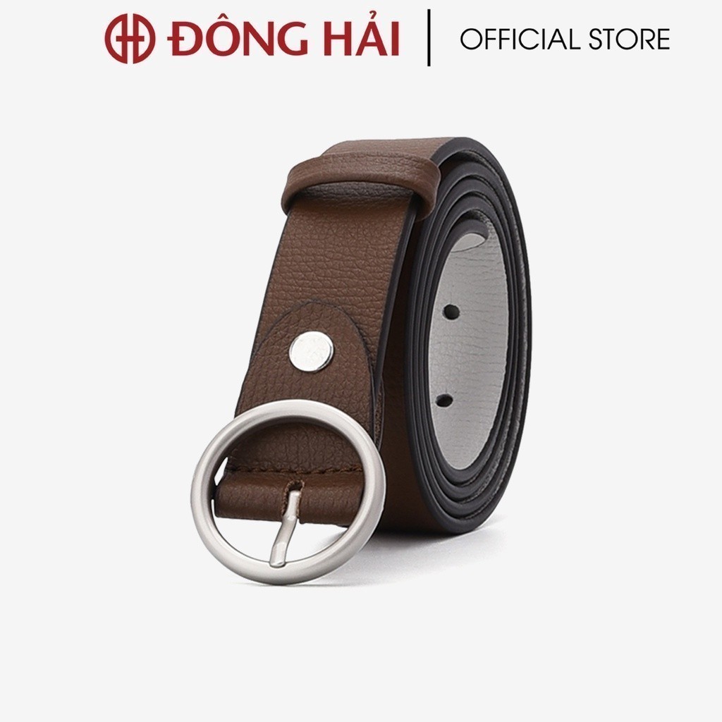Mô tả Nịt Da Nữ Đông Hải Khoá Tròn Kim Loại - PH03 - 4
