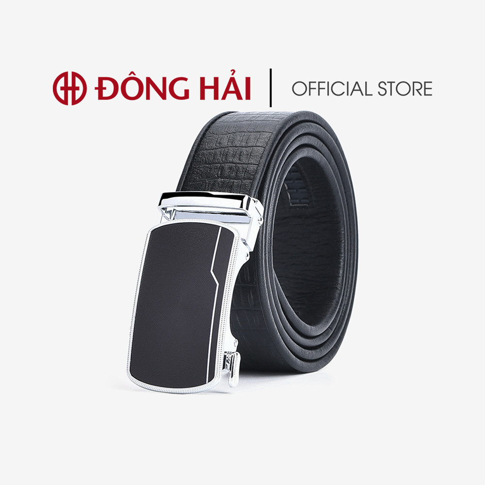 Mô tả Thắt Lưng Dây Nịt Nam Đông Hải Dập Vân Sang Trọng Khóa Tăng Đơ Da Cao Cấp Bản 35mm - NITTDPU580 - 6
