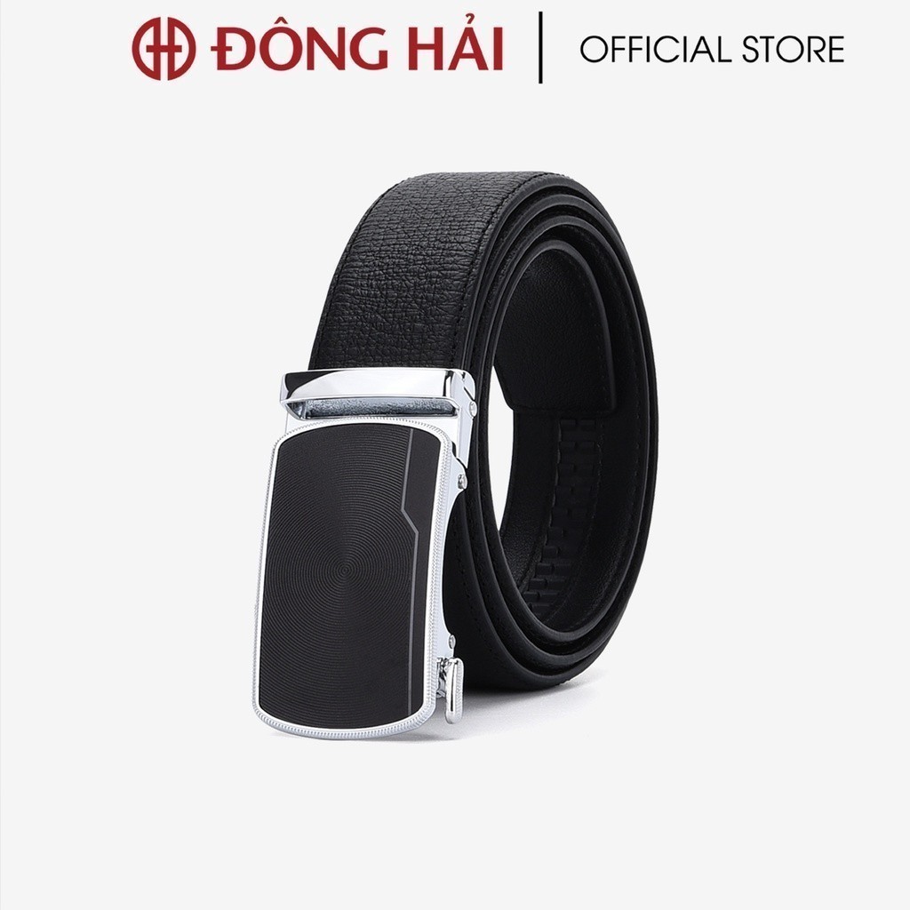 Mô tả Thắt Lưng Nam Đông Hải Da Dập Vân Đầu Khoá Tăng Đơ - PU05 - 4