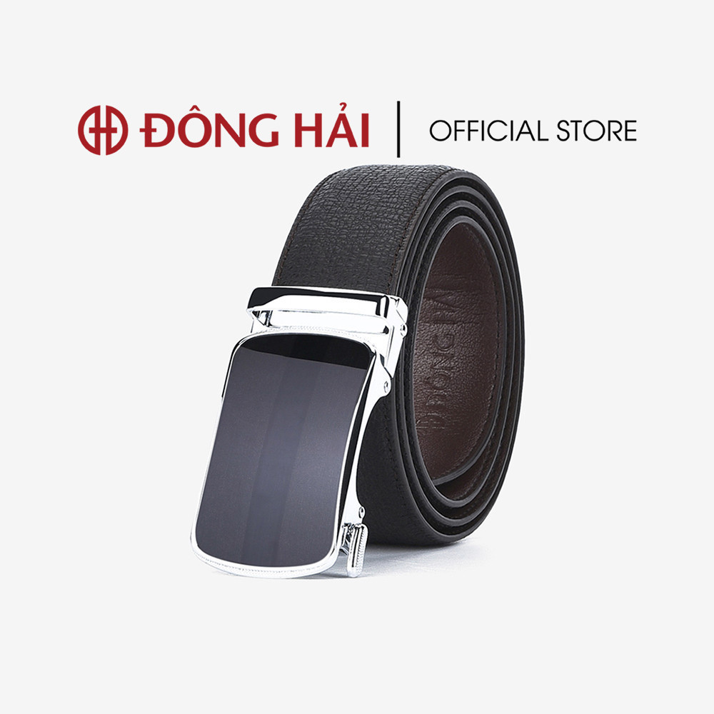 Mô tả Thắt Lưng Nam Đông Hải Da Dập Vân Đầu Khoá Tăng Đơ - PU05 - 6
