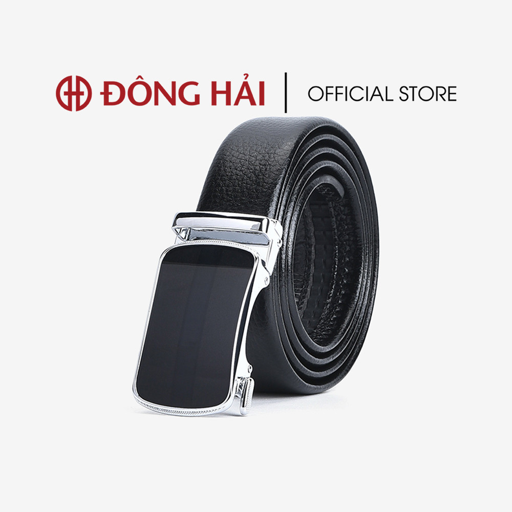 Mô tả Thắt Lưng Dây Nịt Nam Đông Hải Dập Vân Khóa Tăng Đơ Kim Loại Da Cao Cấp Bản Rộng 3.5cm - NITTDPU550 - 3