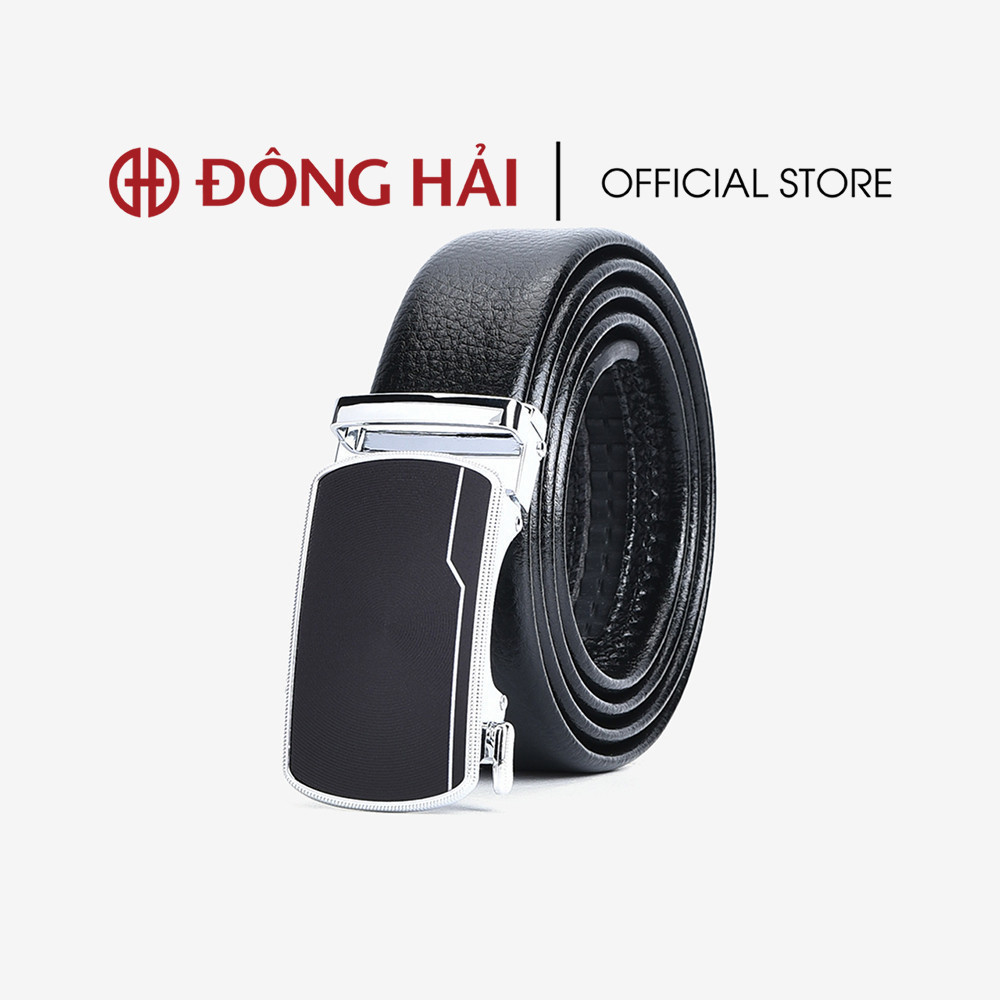 Mô tả Thắt Lưng Dây Nịt Nam Đông Hải Dập Vân Khóa Tăng Đơ Kim Loại Da Cao Cấp Bản Rộng 3.5cm - NITTDPU550 - 4