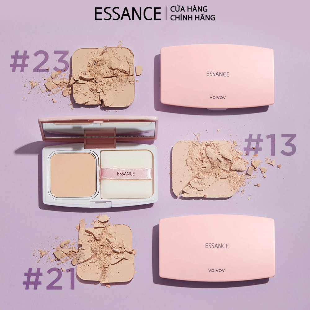 Mô tả Phấn nền siêu mịn lâu trôi Essance Veil Fit Two Way Cake SPF40/PA++ 7g - 2