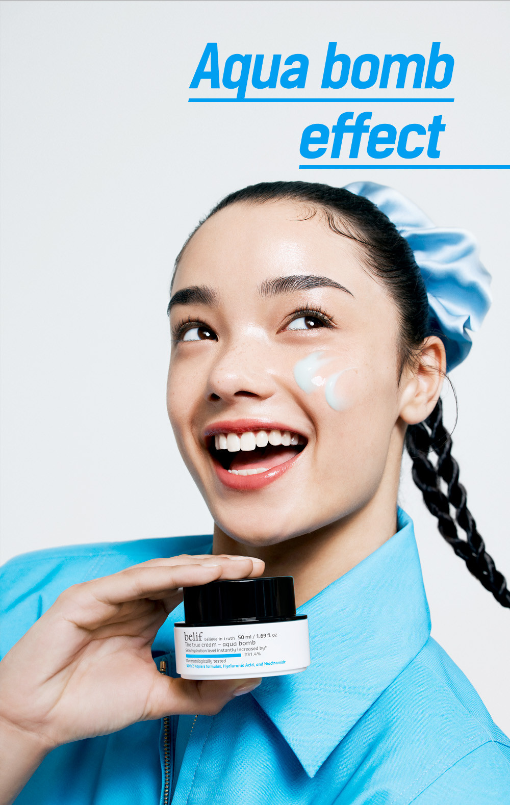 Mô tả Kem cấp ẩm tức thì dạng gel belif The True Cream Aqua Bomb - 3