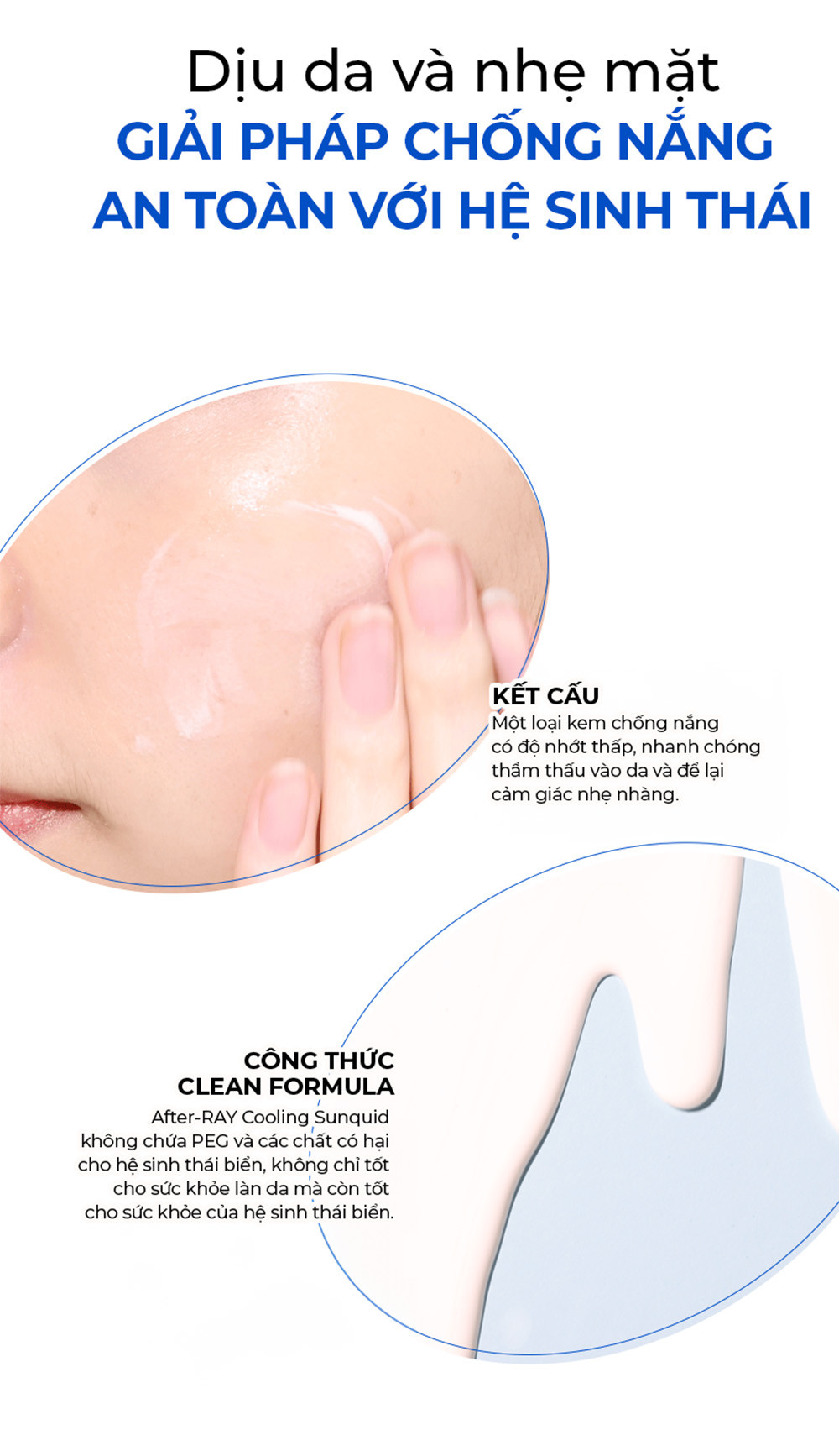Mô tả Sữa chống nắng dịu da CNP Laboratory After-Ray Cooling Sunquid SPF50+ PA++++ 50ML - 10
