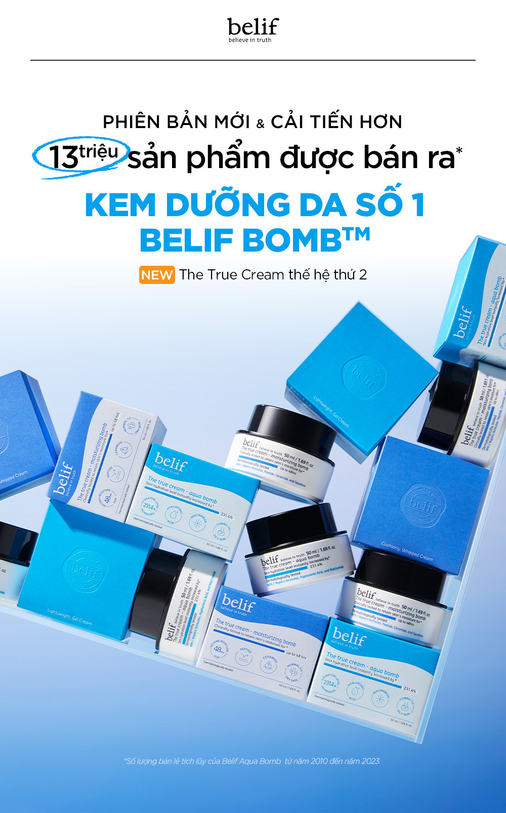 Mô tả Kem cấp ẩm suốt 48 giờ Belif The True Cream Moisturizing Bomb 50ml - 1
