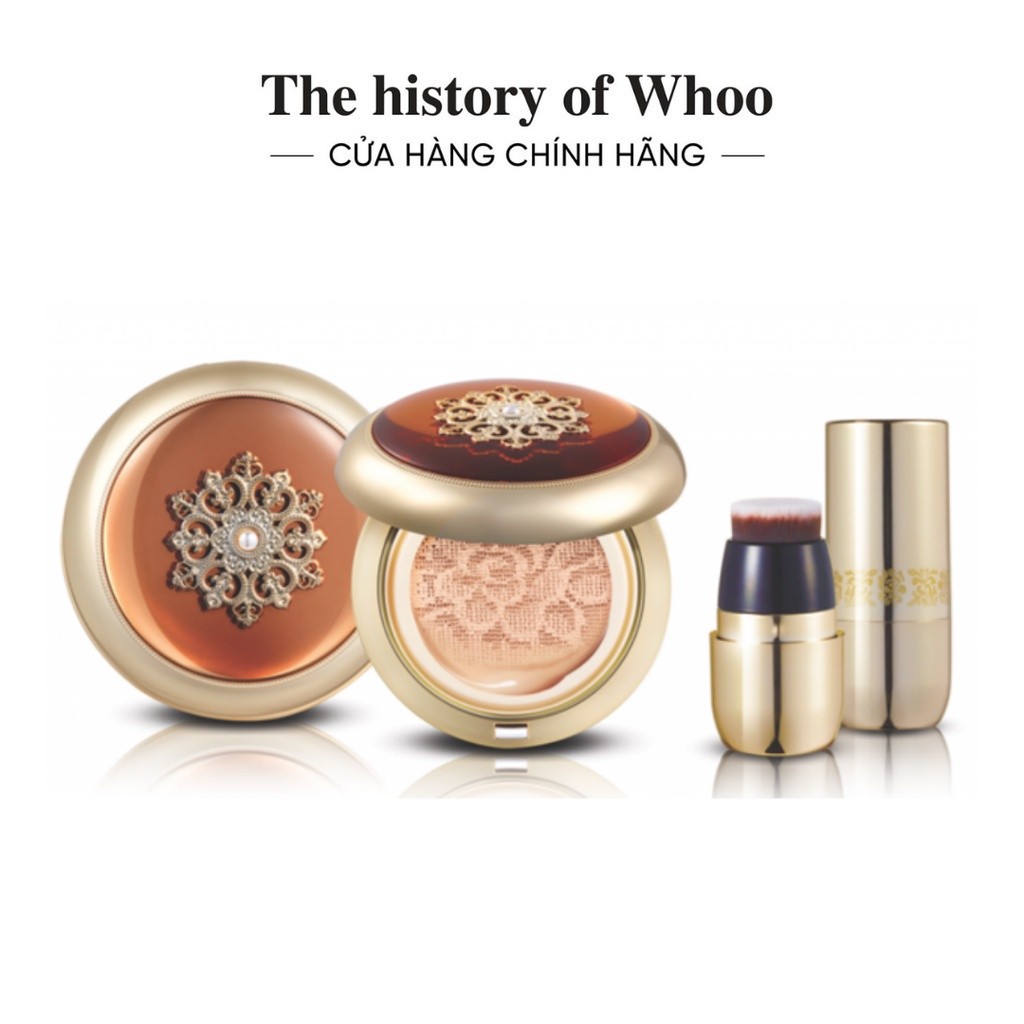 Mô tả [Tặng 1 lõi] Phấn nước trang điểm chống nắng, chống lão hóa Cheongidan Essence Cushion SPF50+/PA+++ - 1