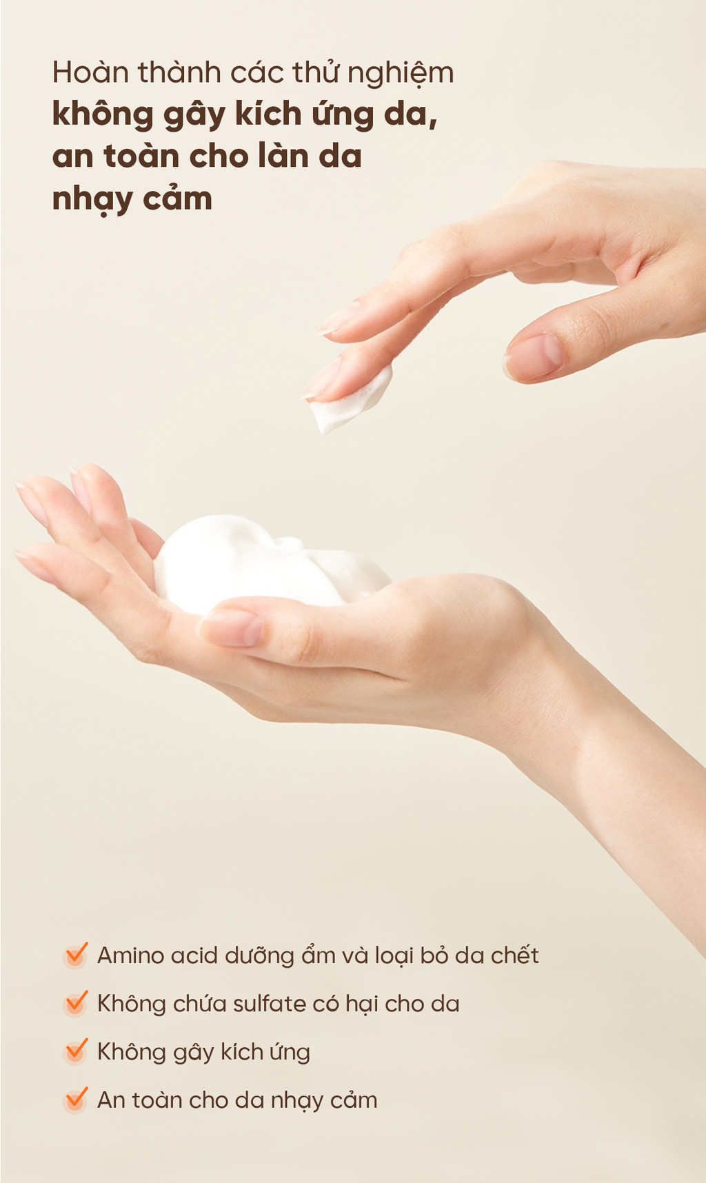 Mô tả Sữa rửa mặt bọt mịn sạch sâu và dưỡng ẩm THE WHOO Gongjinhyang Clarifying Cleansing Foam 180ml - 6