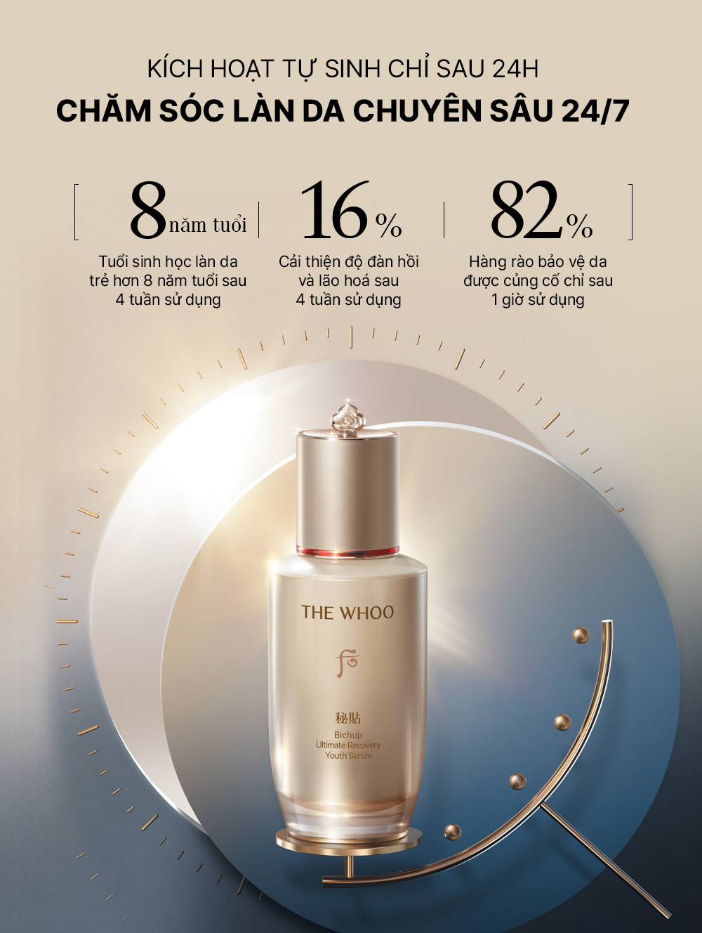 [THE WHOO OFFICIAL] Tinh chất tự sinh chống lão hóa thế hệ thứ 4 THE ...