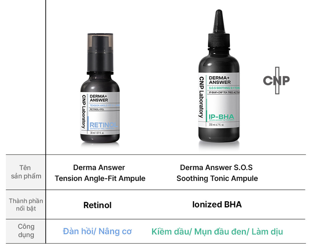 Mô tả Tinh chất Vitamin C mờ thâm nâng da tươi sáng CNP Derma Answer VitC Mela Sport Ampule 15/50ml - 12