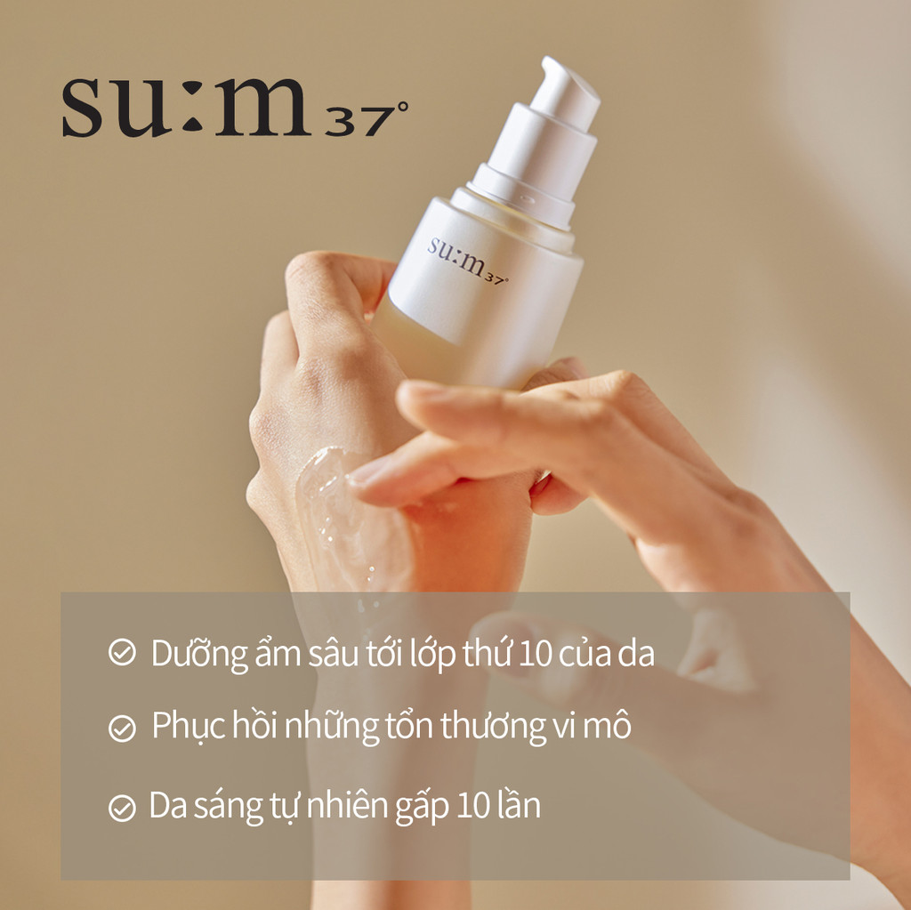 Mô tả Tinh chất chống lão hóa và làm dịu da Su:m37 Micro Active Repair Serum 50ml - 2