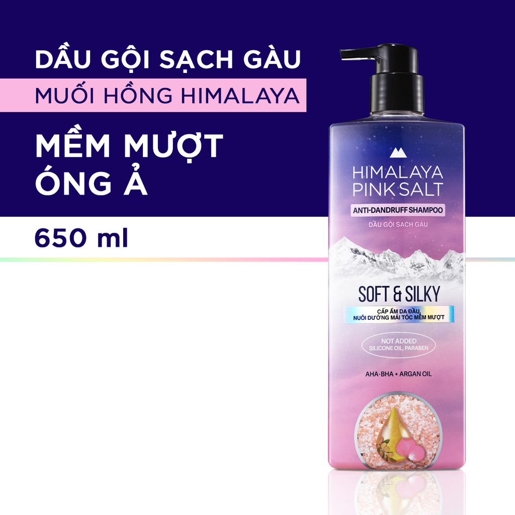 Mô tả Dầu gội Himalaya Pink Salt Muối Hồng/ Da Đầu Ngứa/ Ngăn Rụng Tóc giúp mềm mượt óng ả 650ml - 4