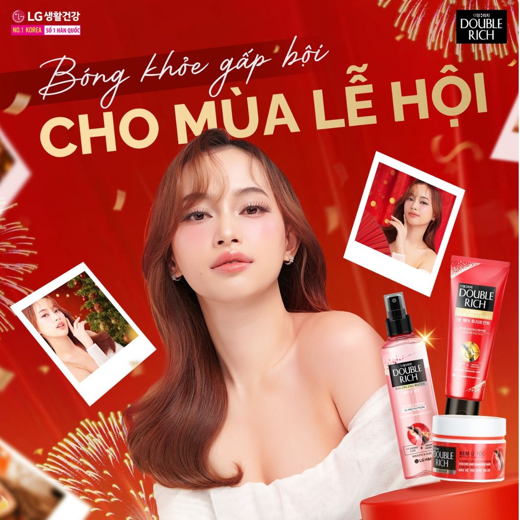 Mô tả Combo 3 Nước dưỡng tóc chăm sóc hư tổn Double Rich BW Double Repair - 2