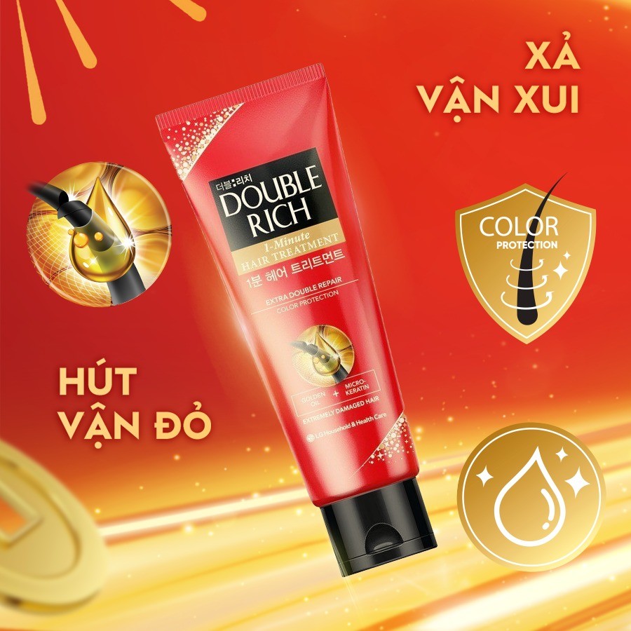 Mô tả Combo 3 Nước dưỡng tóc chăm sóc hư tổn Double Rich BW Double Repair - 6