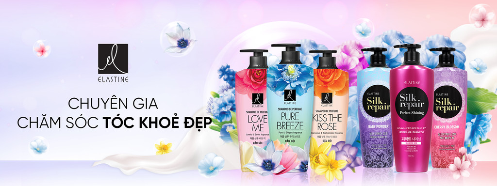 Mô tả Dầu gội Elastine De Perfume hương nước hoa 600ml - 1