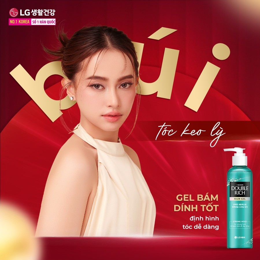 Mô tả Gel tạo kiểu tóc Double Rich Hair Gel 250ml - 5