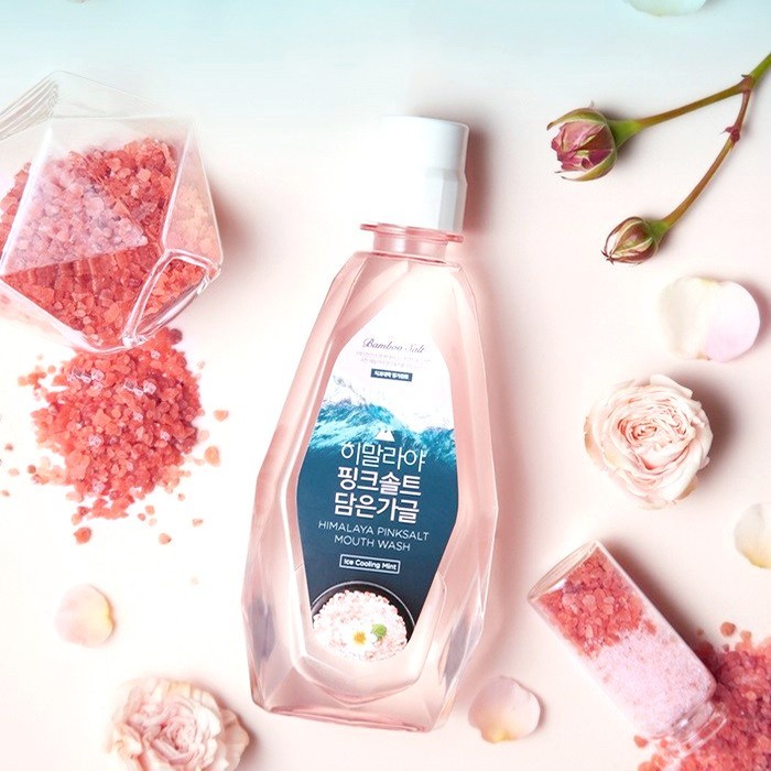 Mô tả [ĐỘC QUYỀN 05.05 HANNAH OLALA | MUA 1 TẶNG 2 | Nước súc miệng muối hồng 320ml - 1