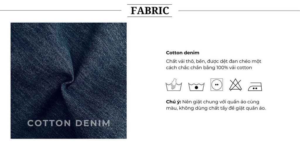 Mô tả BBSTORE’S Quần Jean Suông Form Dài Tôn Dáng - Q2183S - 4