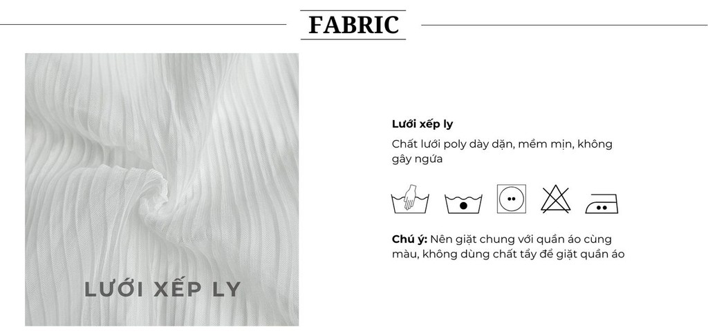 Mô tả BBSTORE’S Chân Váy Xếp Ly Sang Trọng Đi Làm Dự Tiệc - V1629 - 4
