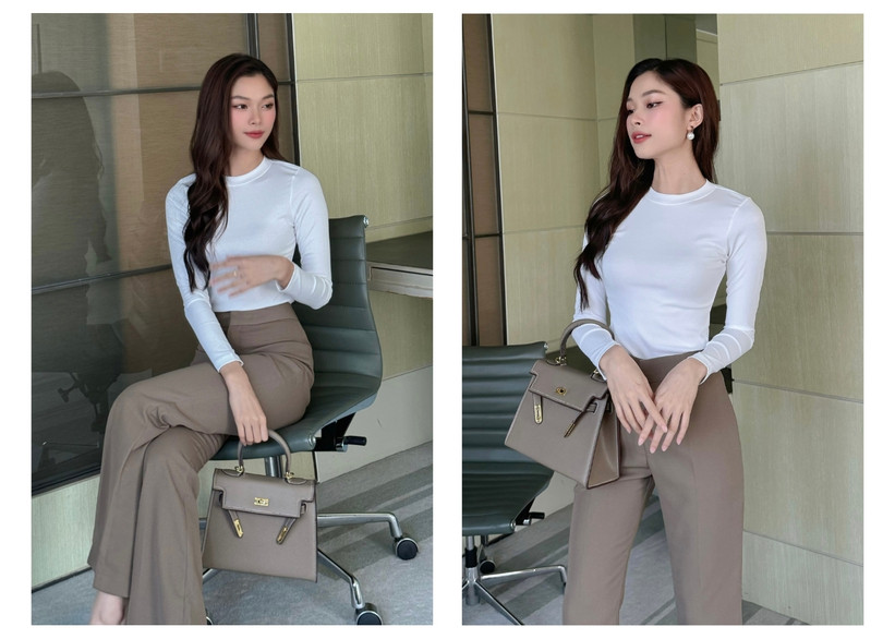 Gợi ý phối đồ với áo thun tay dài A2197S