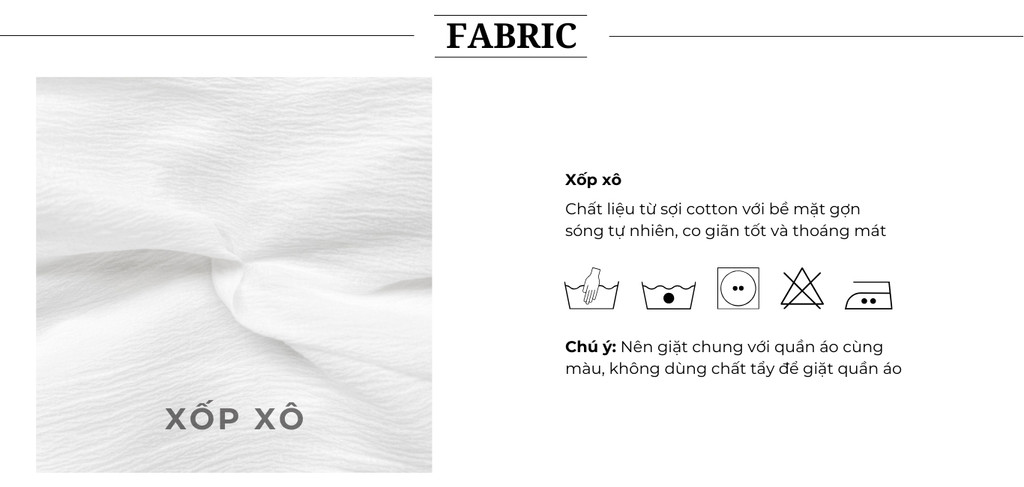 Mô tả Áo Sơ Mi Tay Dài Cổ V Nhún Bèo BBSTORE'S -A2231 - 4