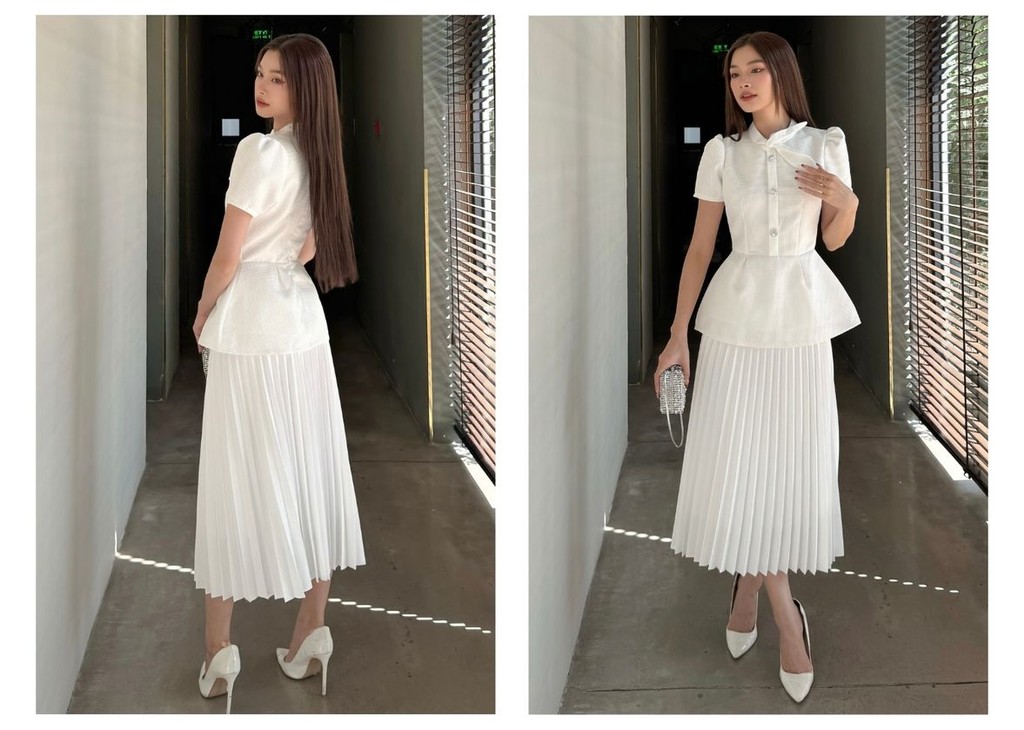 Mô tả BBSTORE’S Chân Váy Dài Công Sở Xếp Ly Thanh Lịch - TK266 - 6