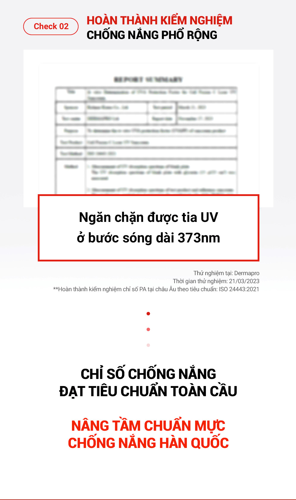 Mô tả Kem Chống Nắng Phổ Rộng Cho Da Treatment Cell Fusion C Laser UV Sunscreen SPF50+ PA++++ - 5