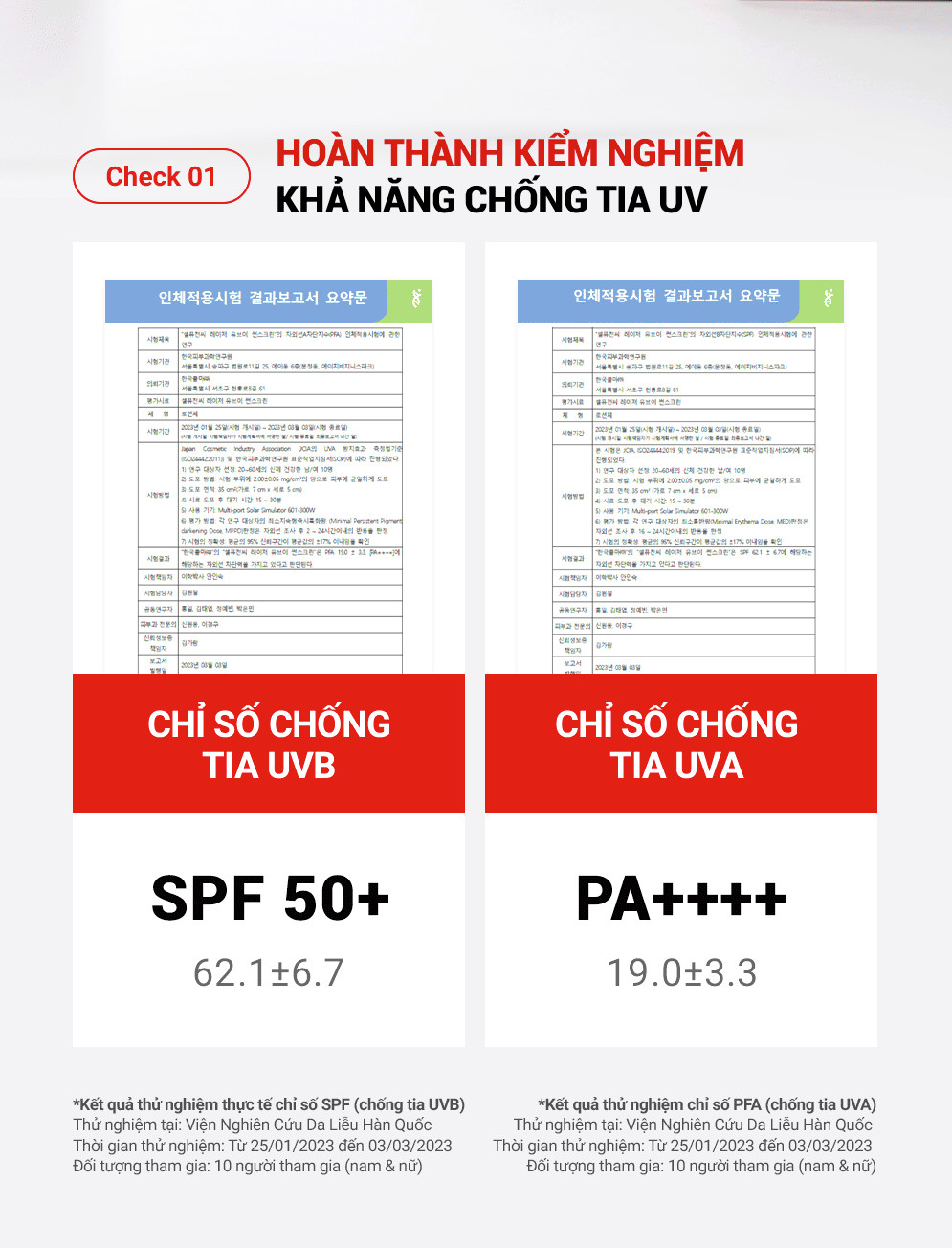 Mô tả Kem Chống Nắng Phổ Rộng Cho Da Treatment Cell Fusion C Laser UV Sunscreen SPF50+ PA++++ - 6