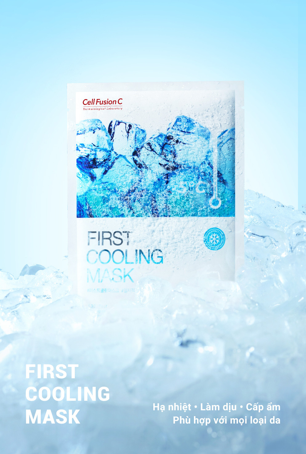 Mô tả Mặt Nạ Cấp Ẩm Và Làm Dịu Da Khẩn Cấp Cell Fusion C First Cooling Mask - 7