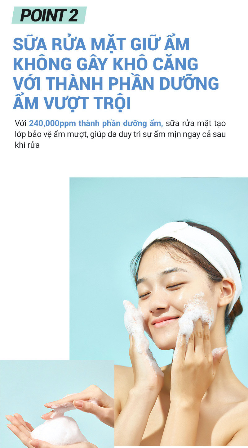 Mô tả Sữa Rửa Mặt Cấp Ẩm & Cân Bằng Độ pH Trên Da Cell Fusion C Low pH pHarrier Cleansing Foam 165ML - 6