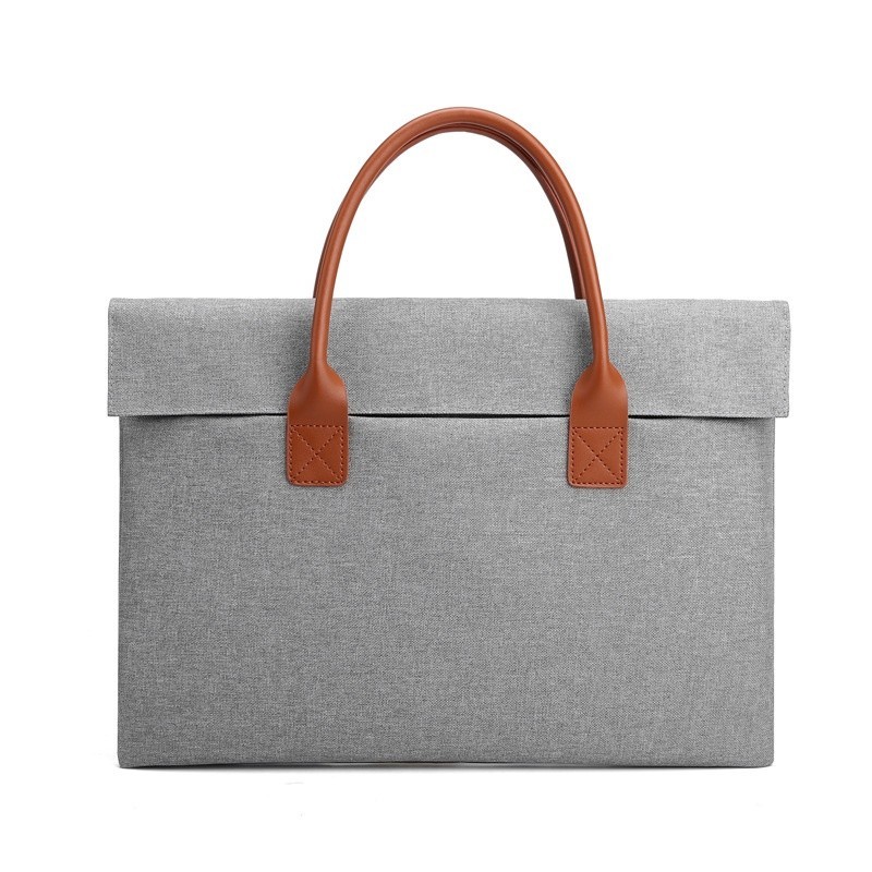 Mô tả Túi xách máy tính nam công suất lớn IELGY dành cho doanh nhân màu trơn 15,6 inch - 3