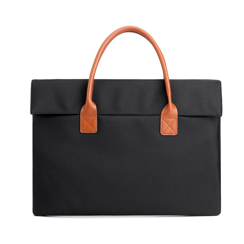 Mô tả Túi xách máy tính nam công suất lớn IELGY dành cho doanh nhân màu trơn 15,6 inch - 4