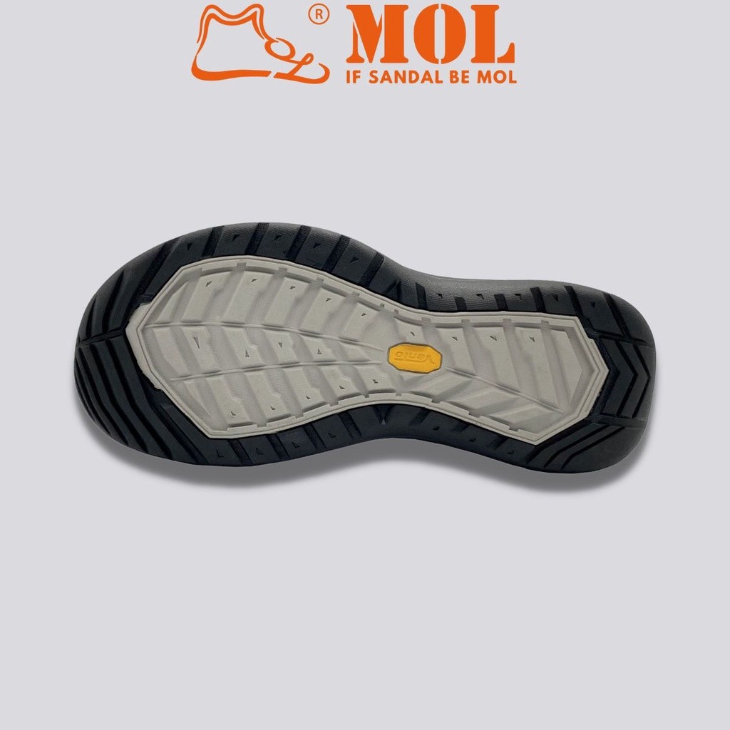 Mô tả Giày sandal nam Vento 2 quai ngang SD7939B màu đen có big size 44 45 | Vento  Leon SD7939 - 2