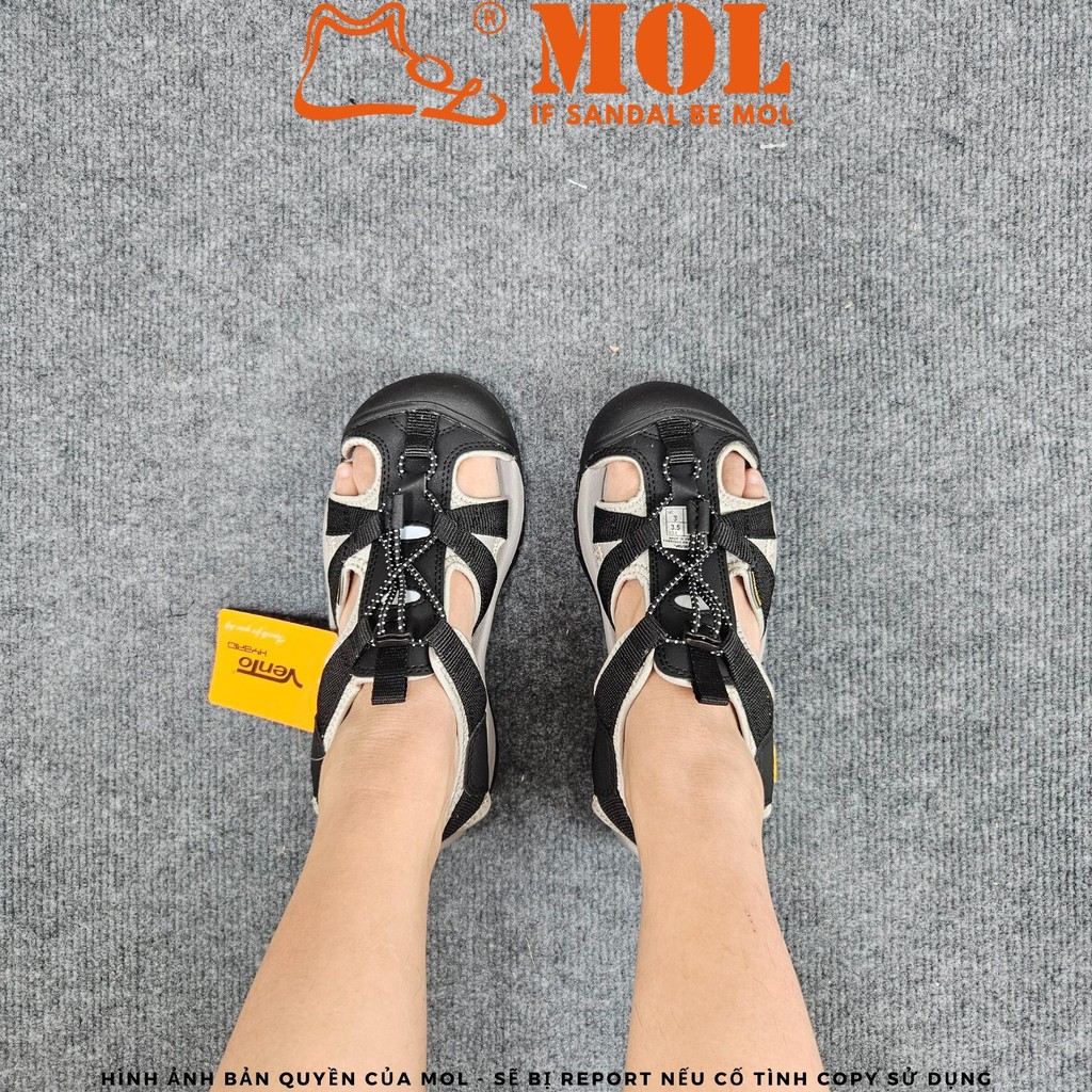 Mô tả Sandal treking nữ Vento bít mũi SD08001B | Vento  Alpha SD08001 (Form to lùi 1 size) - 3