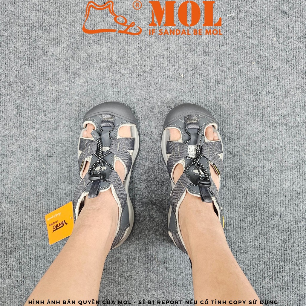 Mô tả Sandal treking nữ Vento bít mũi SD08001B | Vento  Alpha SD08001 (Form to lùi 1 size) - 9