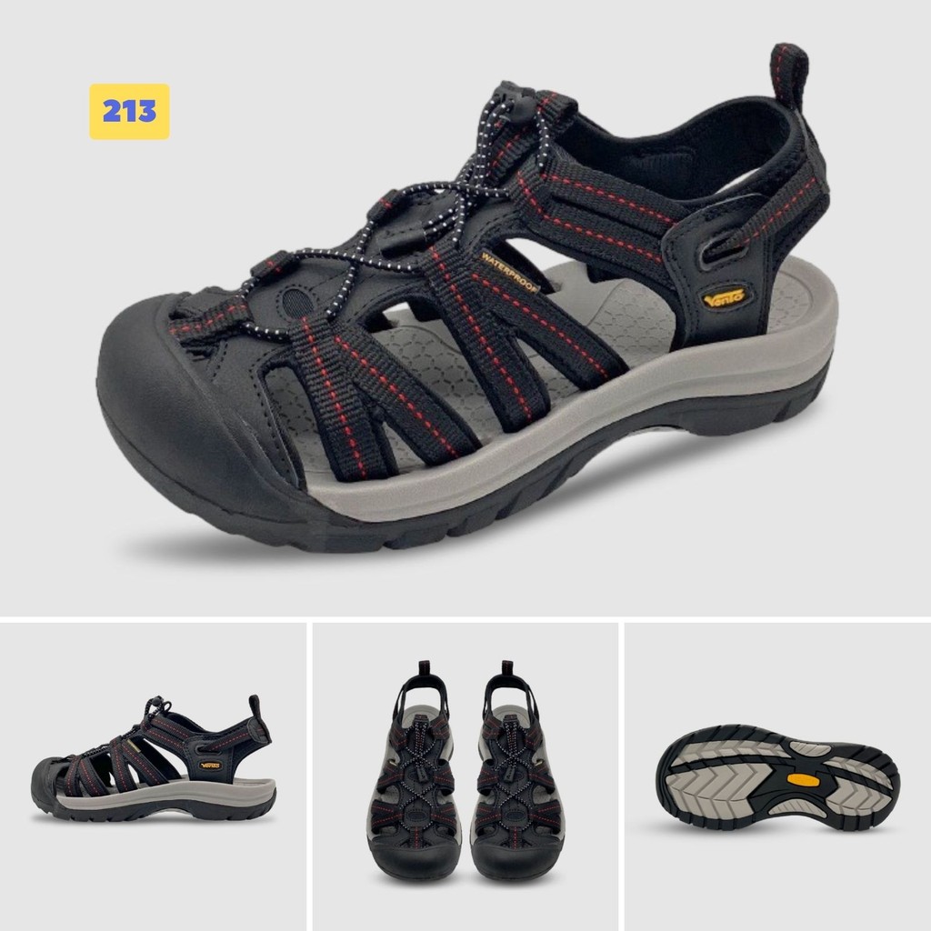 Mô tả Sandal nam Vento bít mũi SD08003G có big size 44 | Vento  Optimus SD08003 - 9