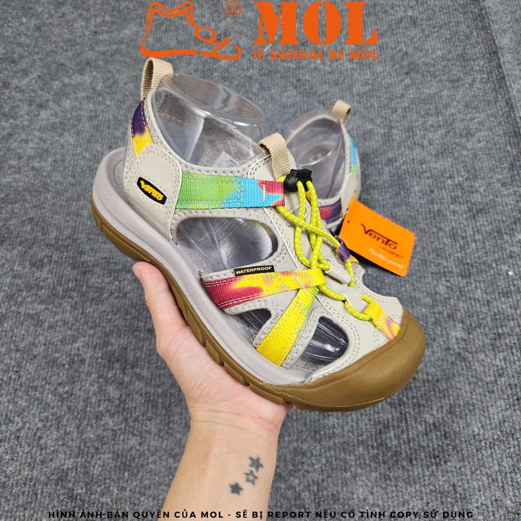 Mô tả Sandal treking nữ Vento bít mũi SD08002G | Vento  Alpha SD08002 (Form to lùi 1 size) - 9