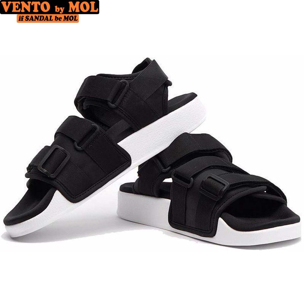 Mô tả Sandal nam nữ unisex Vento quai ngang NV1019B màu đen | Vento  NV1019 SD1019 - 6