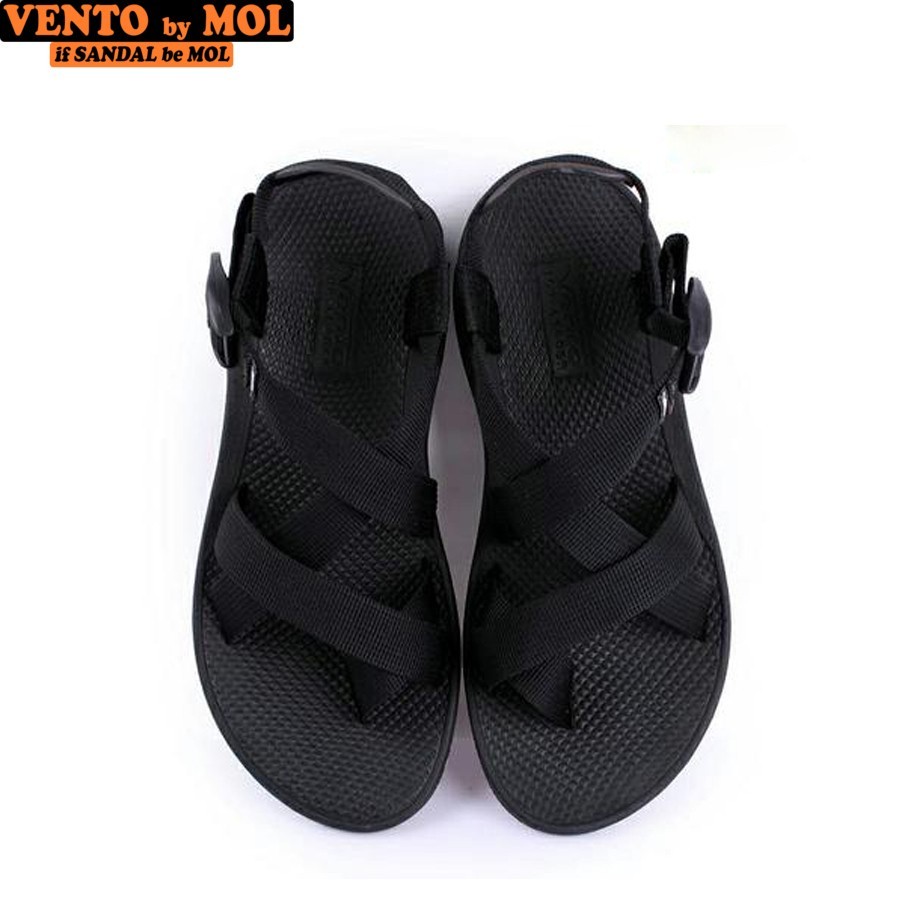 Mô tả Sandal nam Vento quai chéo NV65B màu đen | Vento  NV65 SD65 - 5