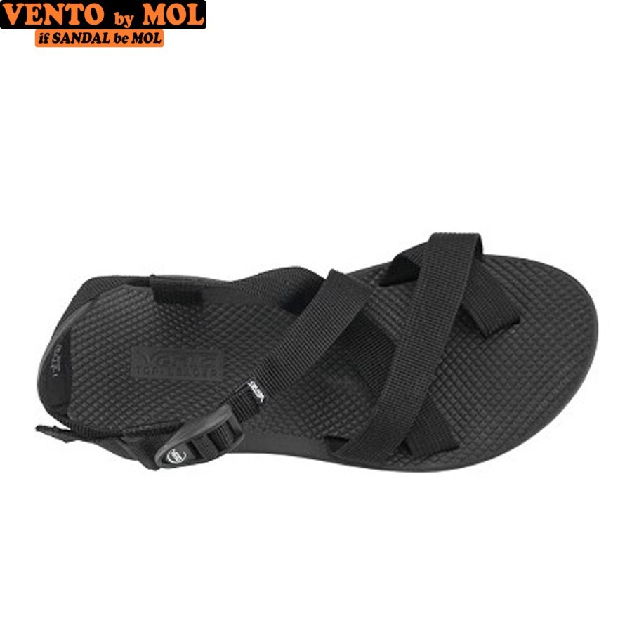 Mô tả Sandal nam Vento quai chéo NV65B màu đen | Vento  NV65 SD65 - 6