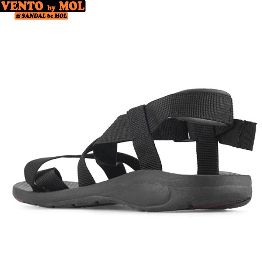Mô tả Sandal nam Vento quai chéo NV65B màu đen | Vento  NV65 SD65 - 7