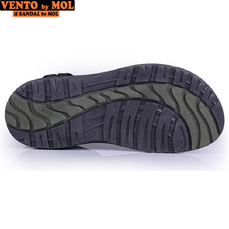 Mô tả Sandal nam Vento quai ngang NV25B màu đen có big size 44 45 (Form to) | Vento  NV25 SD25 - 5