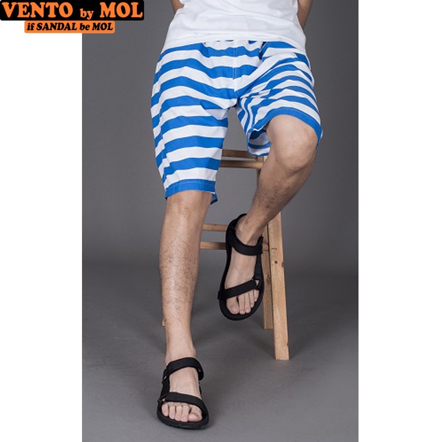 Mô tả Sandal nam Vento quai ngang NV25B màu đen có big size 44 45 (Form to) | Vento  NV25 SD25 - 6