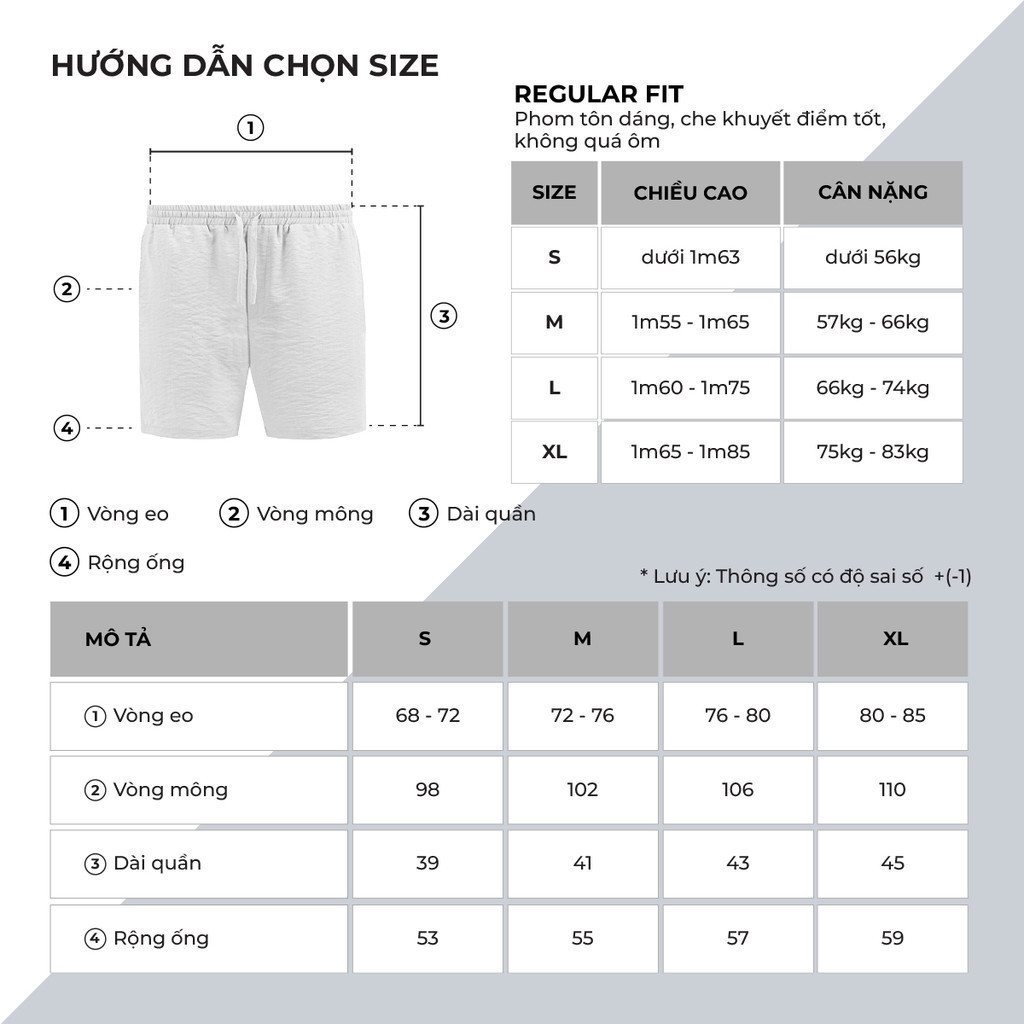 Mô tả Quần short LINEN POLOMANOR chất đũi cao cấp, mềm mại, lưng thun, thoải mái thanh lịch - 6